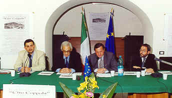 A sinistra il Presidente della Pro Casamicciola Terme Andrea Di Massa