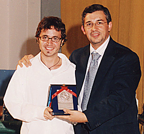 Andrea Lefons, vincitore del 2003